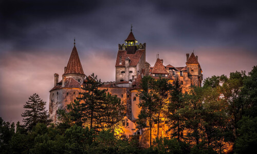 Bran Castle, given to the Americans. Plan now unveiled for the first time