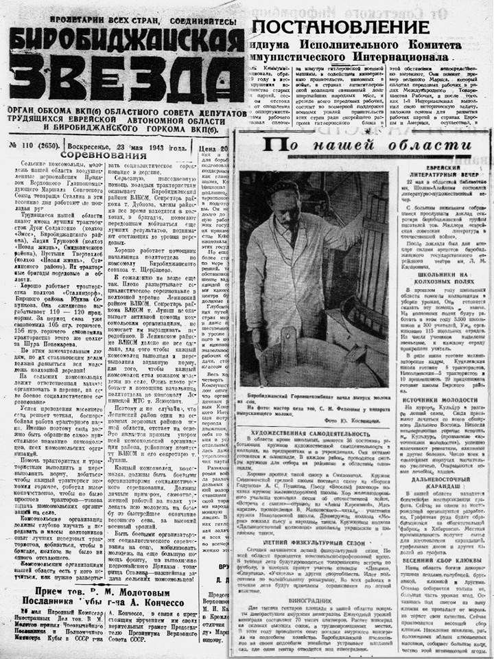 Newspaper clippings 