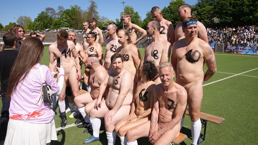 German nudist national team protests 2026 World Cup: 'Fuck FIFA'
