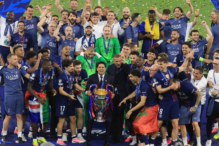 Images from the end of the PSG - Arsenal match PHOTO: Ionuț Iordache (GSP)