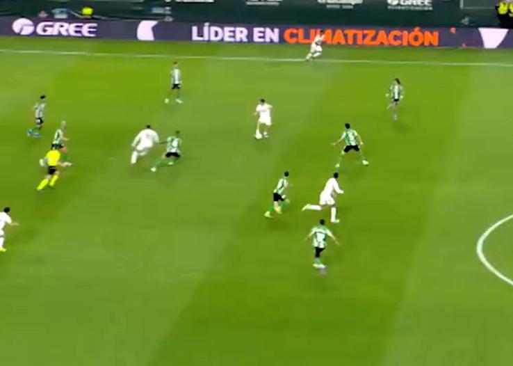 Real Betis - Real Madrid 1-1: A stoppage time shows that Bellingham was not actually offside