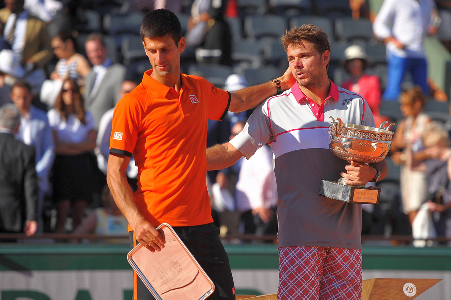 Stan Wawrinka, extremely emotional after the last match of his career at Roland Garros: 