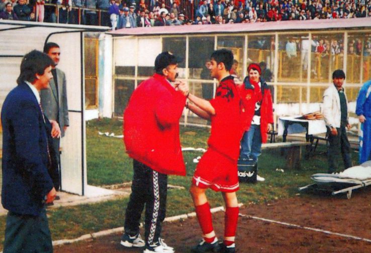 Cristi Chivu and Mircea Chivu / Photo source: Gazeta Sportsurilor Archive