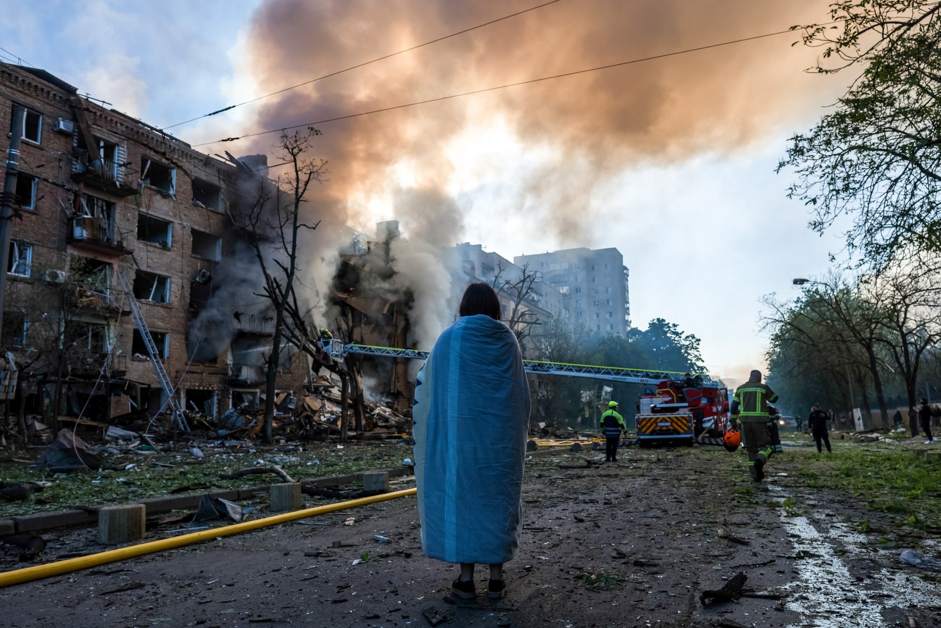On the night from Saturday to Sunday, Russia carried out a massive attack on Kyiv
