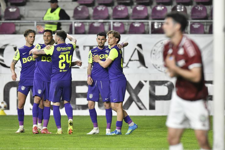 Rapid - CFR Cluj, in stage 7 of the play-off // PHOTO: Cristi Preda (GSP.ro)
