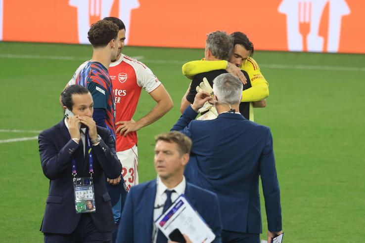 Images from the end of the PSG - Arsenal match PHOTO: Ionuț Iordache (GSP)