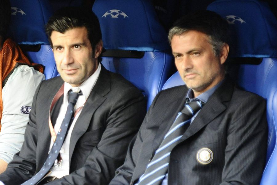 Luis Figo, vehement after the scandal in the Real Madrid dressing room: 