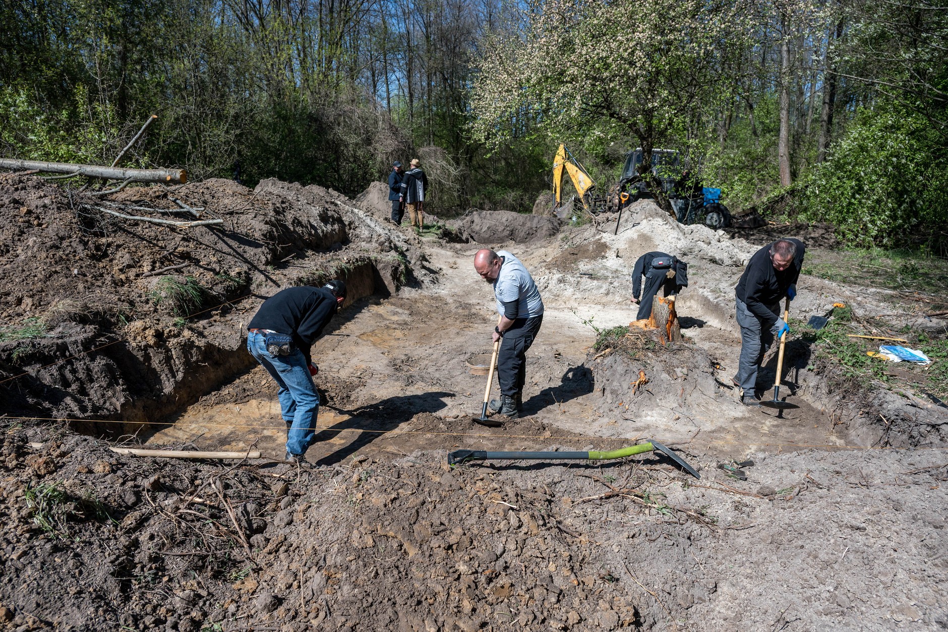 Exploration work in Volhynia (illustrative photo)