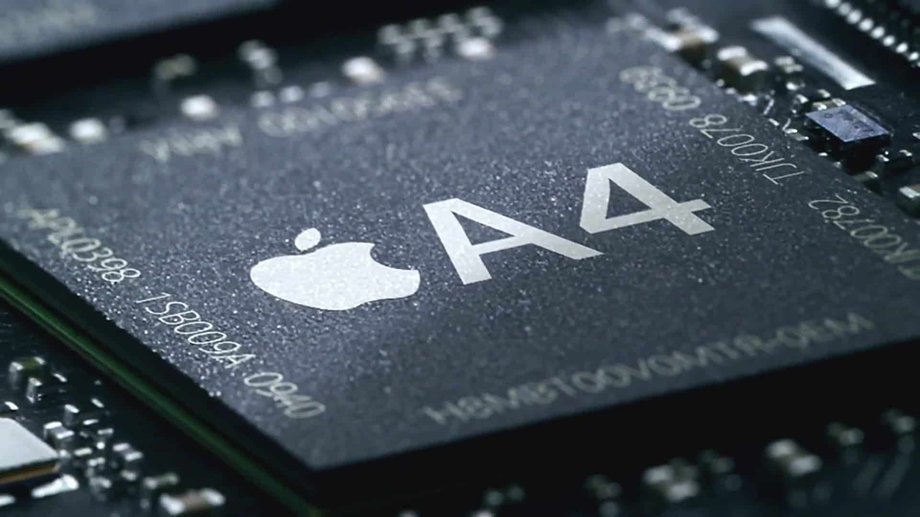 Apple A4 layout