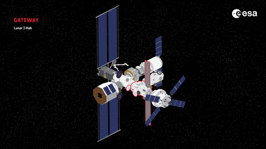 Lunar Gateway - I-HAB