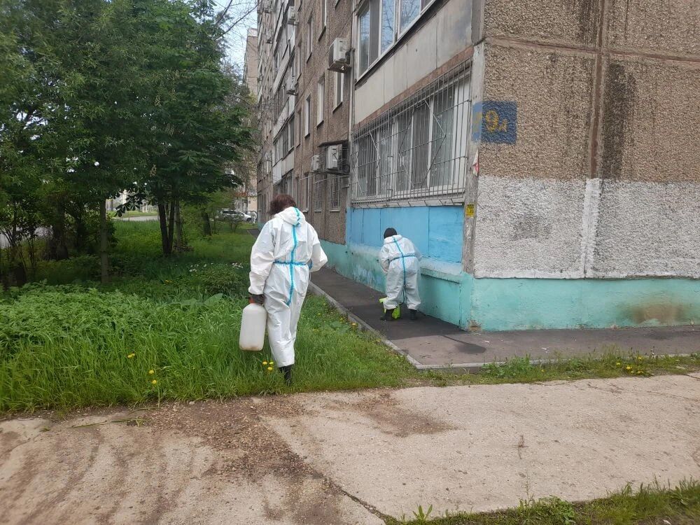 ''Lake of feces in the city center''. Russian Engels has been drowning in sewage for two weeks now. Photo