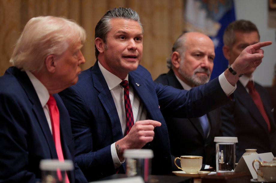 US Secretary of War Pete Hegseth