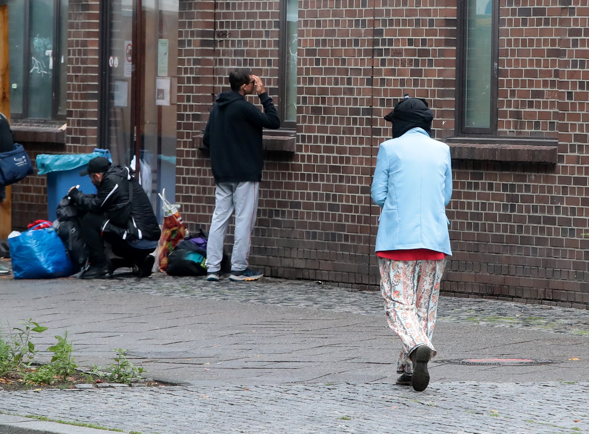 Jebensstraße - a street that has become a center for helping homeless people at the Zoo Station
