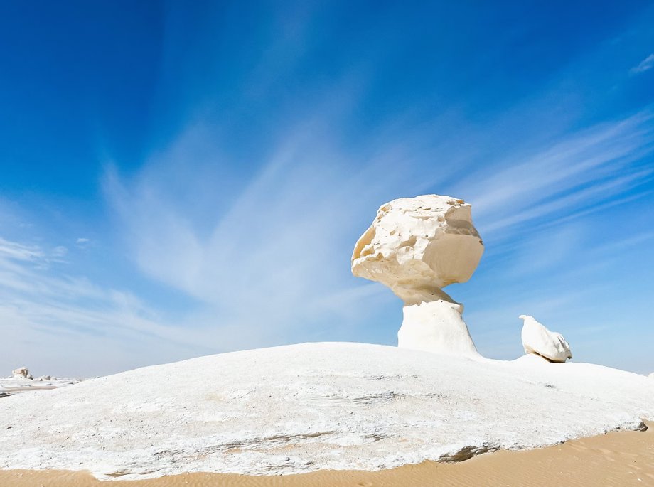 I really enjoyed camping in the White Desert
