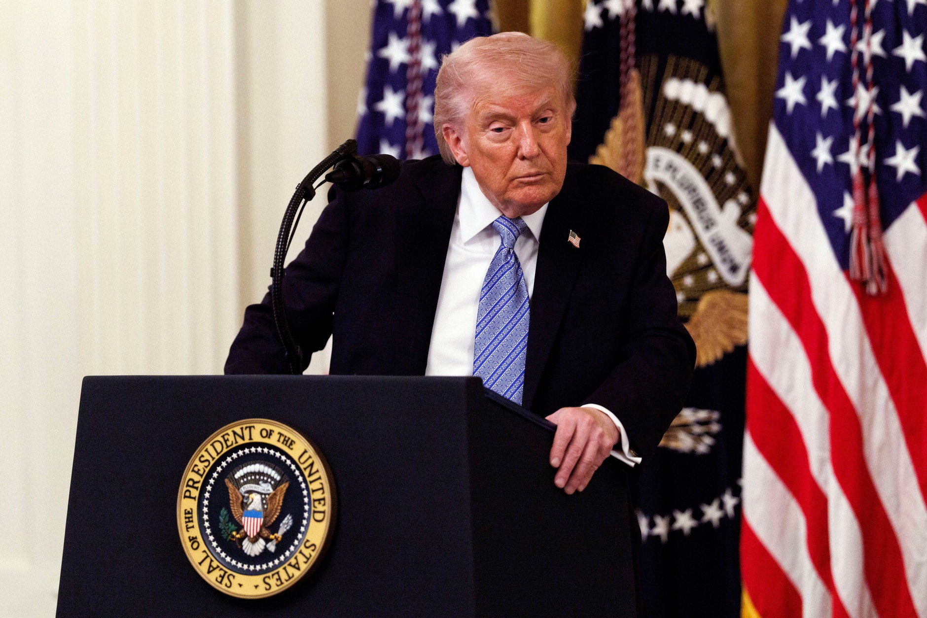 Donald Trump, president of the USA, in the White House. Washington, May 4, 2026