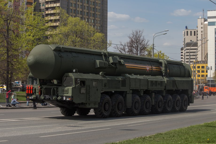 RS-24 Jars intercontinental ballistic missile