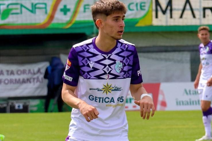 Adriano Manole made his debut for the 