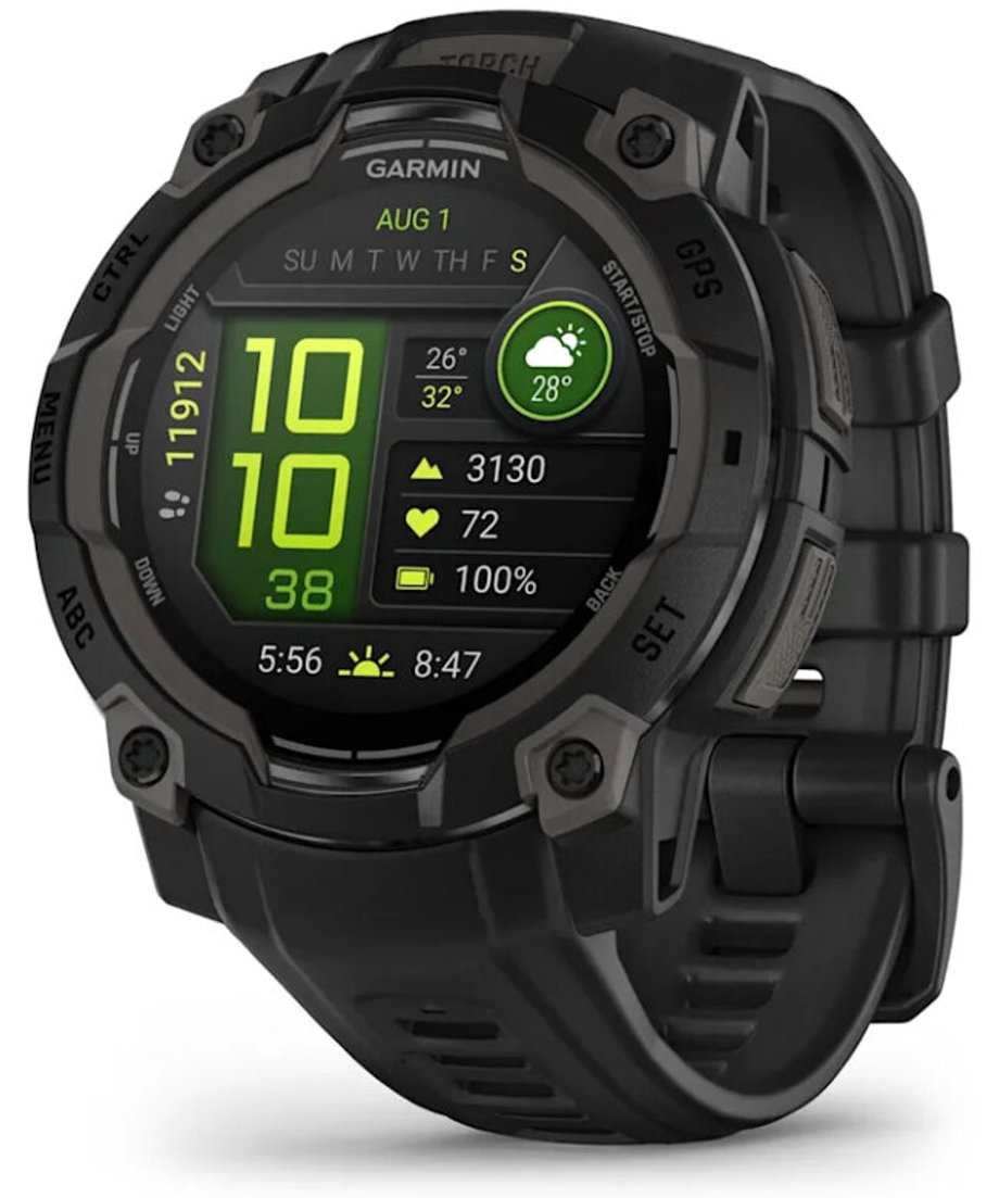 GARMIN Instinct 3 45mm Amoled smartwatch black