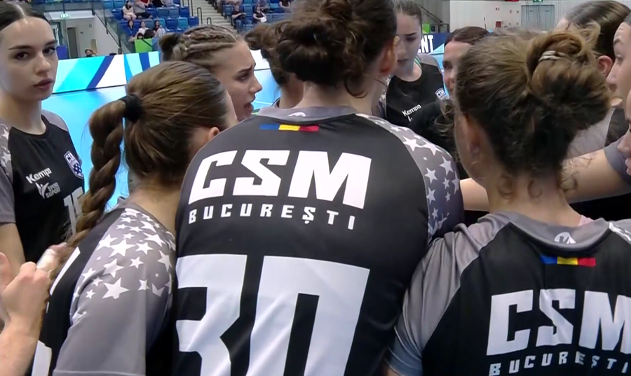 CSM Bucharest qualified in FABULOUS fashion in the EHF Youth Club Trophy final » Recovered 8 goals against Gyor