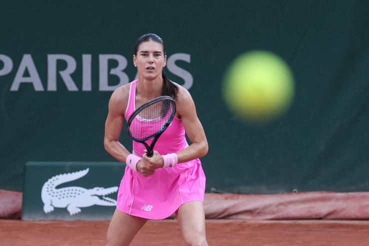 Sorana Cîrstea, at Roland Garros 2026 // PHOTO: Imago Images