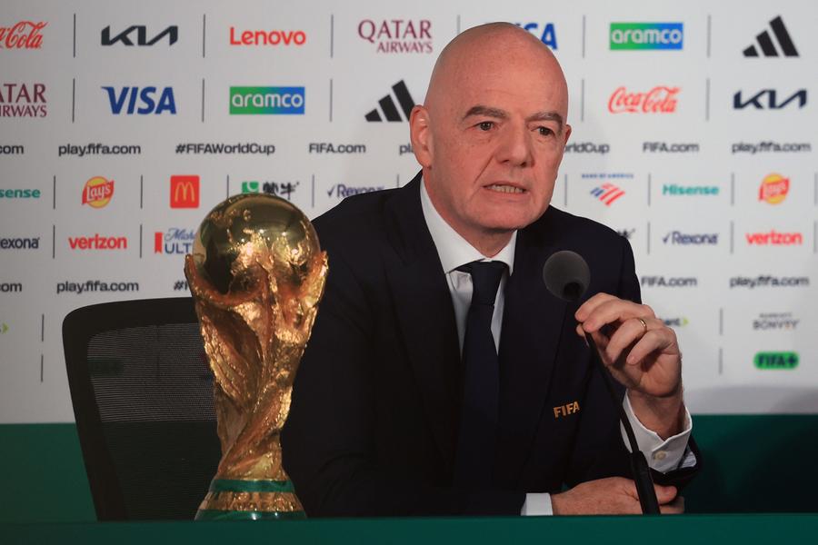 Gazeta participated in Infantino's hour-long conference: 