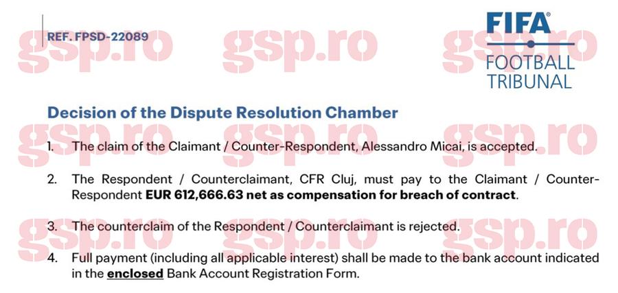 Bomb at CFR Cluj! Ioan Varga must pay a fortune to the player thrown overboard by Dan Petrescu: 