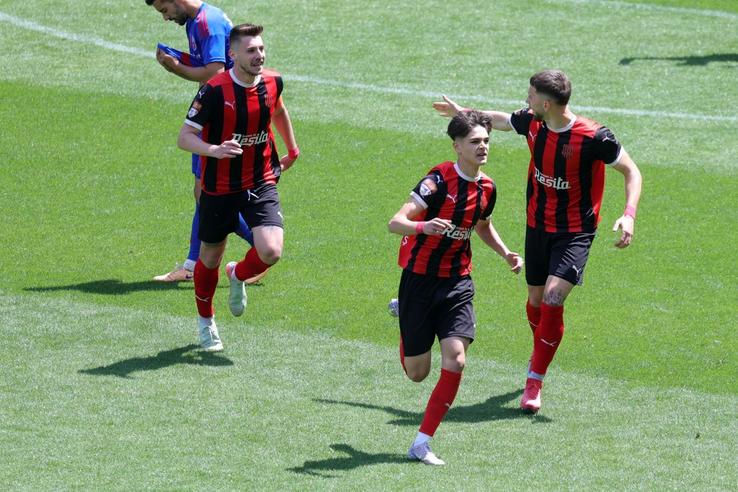 In May, Ianis Doană scored against Stella / Photo source: Facebook