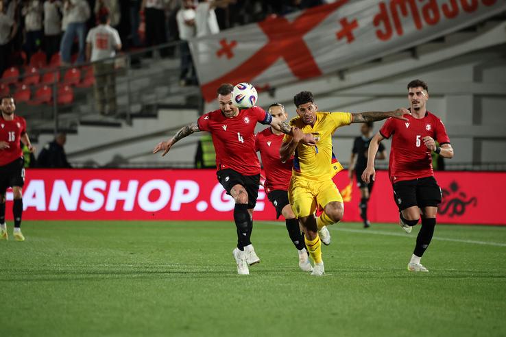Match images from the Georgia - Romania friendly / Photo: Adrian Glodeanu (FRF)