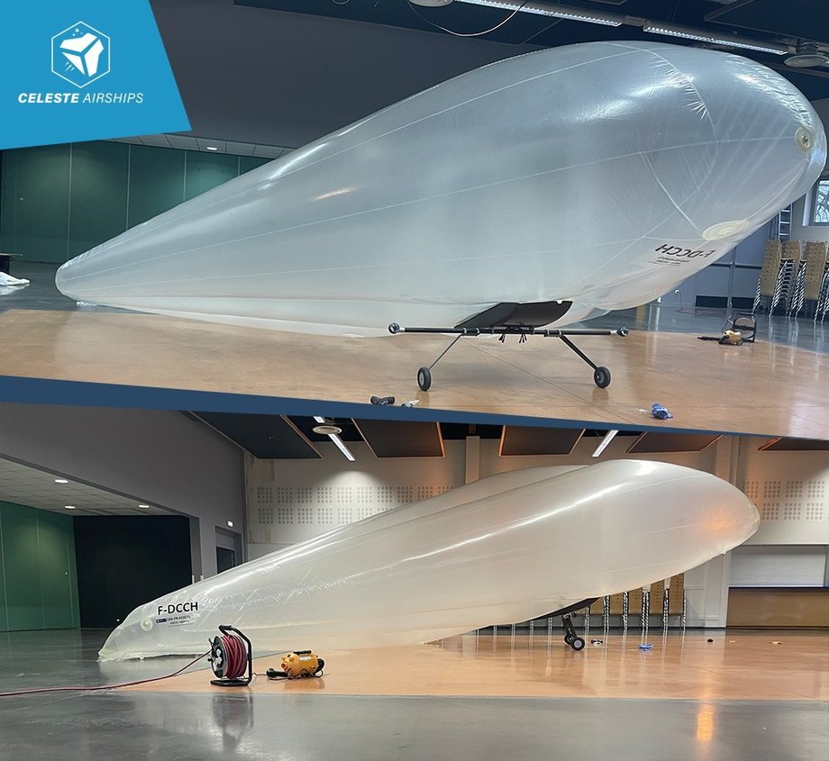 Celeste dAS10 drone in the hangar