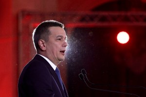 Sorin Grindeanu, at the PSD meeting at the Parliament Palace Photo: Inquam Photos / Octav Ganea