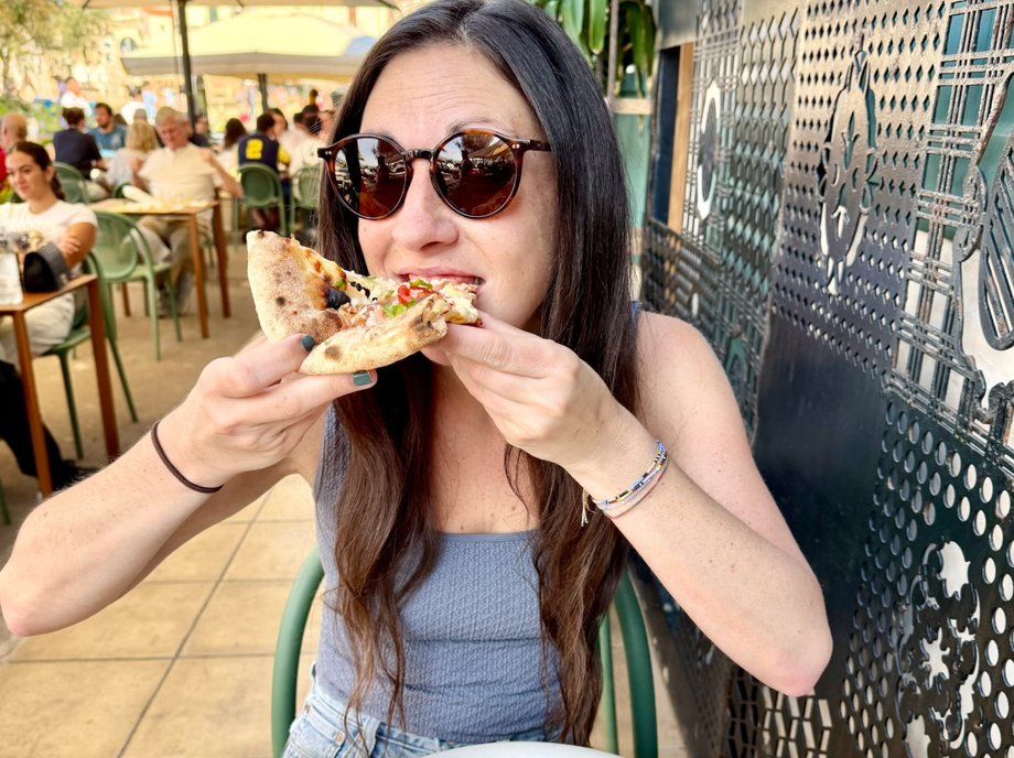 I ate amazing food in Italy
