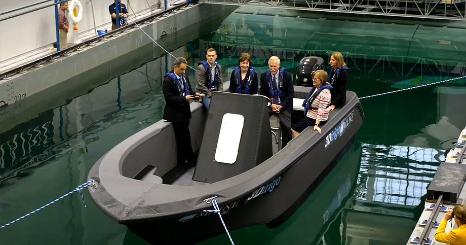 In 2019, the world's first 3D-printed boat took to the water