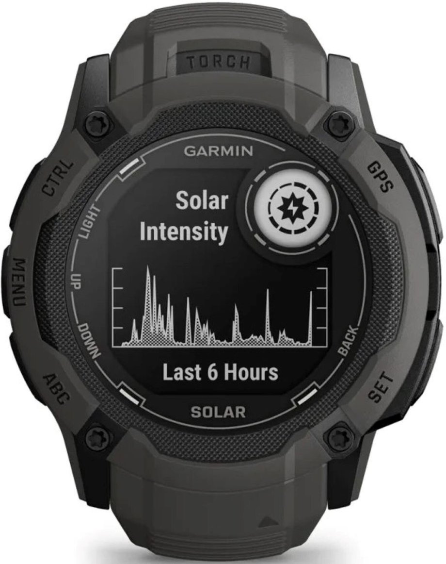 GARMIN Instinct 2X Solar Graphite sports watch