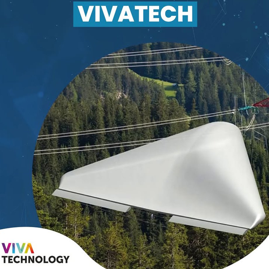 Celeste dAS10 drone - an 8-meter drone with limited controllability flies straight into high-voltage lines