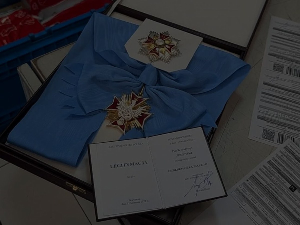 Zelensky Sends Order of the White Eagle to Navrocki Amid Historical Context — Ukrainian President Zelensky delivered the