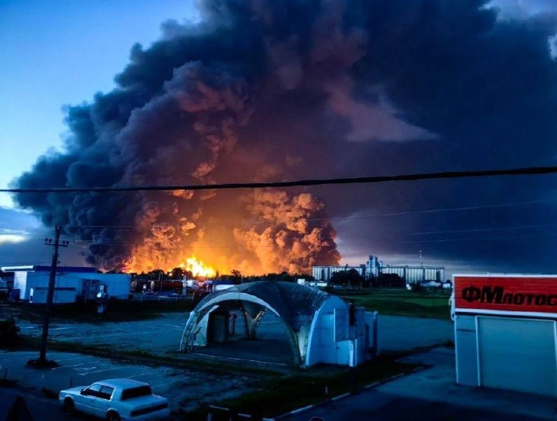 Drones Strike Major Oil Refinery in Slavyansk-on-Kuban, Russia — Drones targeted the Slavyansk-on-Kuban oil refinery, a