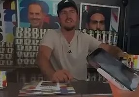 Harry Maguire Sells World Cup Stickers in New York After England Snub — Despite being left out of England’s World Cup sq