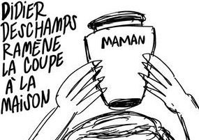 Charlie Hebdo Faces Backlash Over Controversial Cartoon of Didier Deschamps — The satirical magazine Charlie Hebdo spark