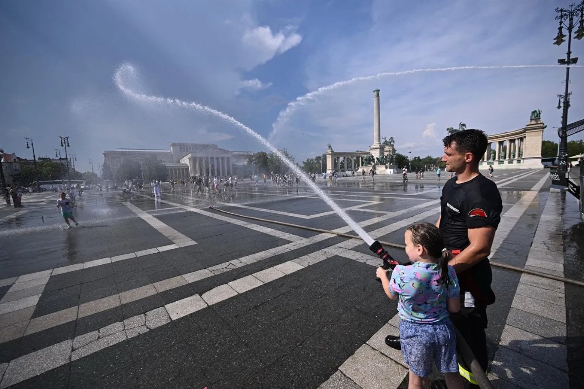Hungary Sets New Temperature Record at 42°C Amid Heatwave — Hungary recorded a new high of 42°C, surpassing the previous