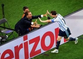 TyC Sports Reporter Shares Unforgettable Moment with Messi After World Cup Goal — Joaquín Bruno from TyC Sports captures
