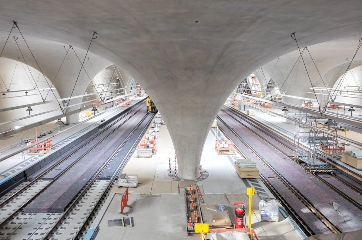Stuttgart 21 Project Delayed by Five Years, Costs Rise to €14.5 Billion — The Stuttgart 21 underground station opening p