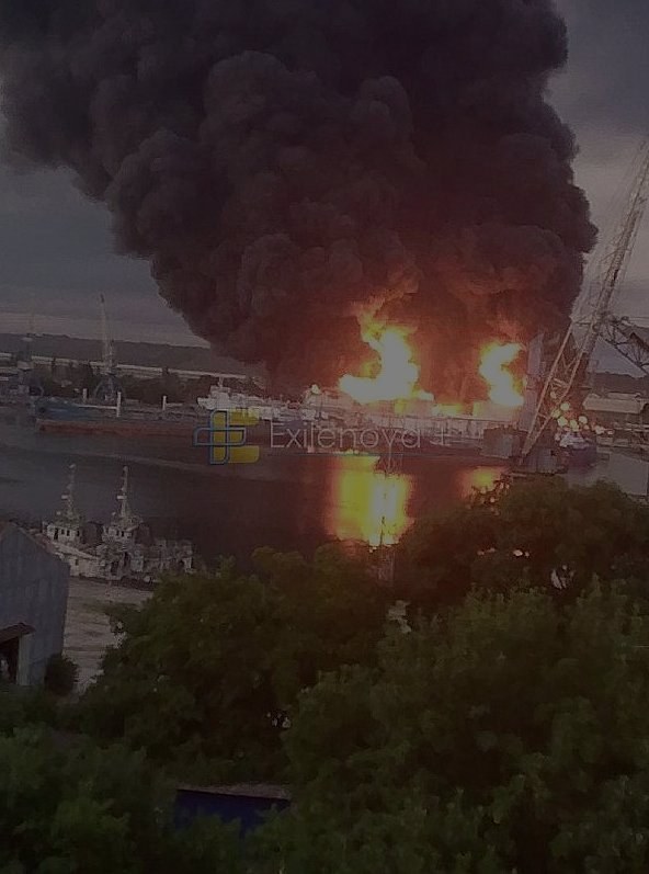 Major Fires Erupt in Occupied Crimea Following Drone Strikes — Significant fires have broken out in occupied Crimea due