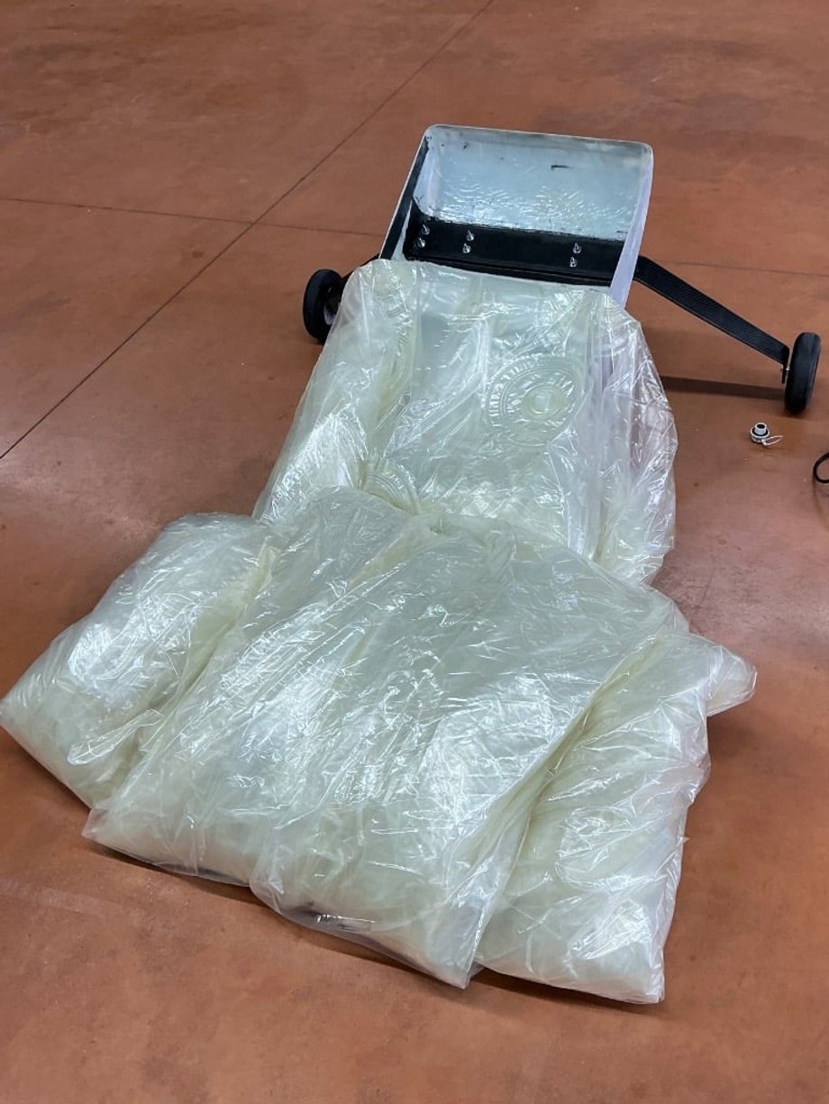 Celeste dAS10 drone after assembly (without drive)