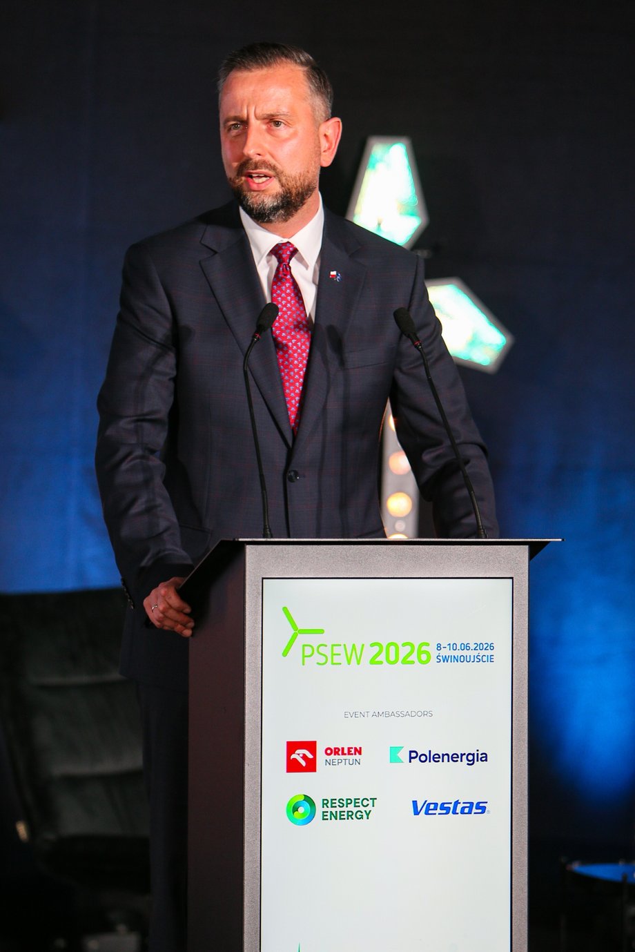 Władysław Kosiniak-Kamysz on June 8 at the PWEA conference in Świnoujście