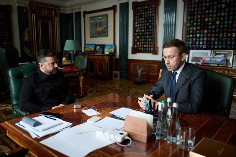 Zelensky Commends Koretsky's Leadership at Ukrainian Energy Companies — President Zelensky praises Sergey Koretsky for h
