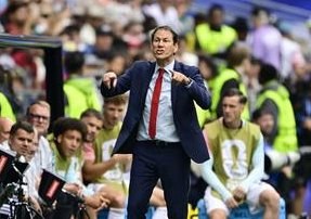 Belgium Stages Dramatic Comeback to Defeat Senegal 3-2 at World Cup 2026 — Belgium's coach Rudi Garcia celebrates a thri