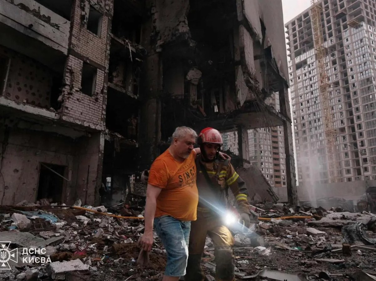 Kyiv Experiences Fatal Russian Strikes, Casualties Reported — Russian bombardment in Kyiv results in 11 deaths and nearl