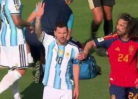 Messi Calls for Cucurella's Red Card During World Cup Final — In the final match between Spain and Argentina, Lionel Mes