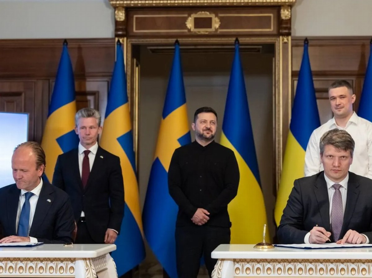 Ukraine and Sweden Sign Historic Gripen Fighter Jet Agreement — Ukraine has signed a landmark deal with Sweden for Gripe