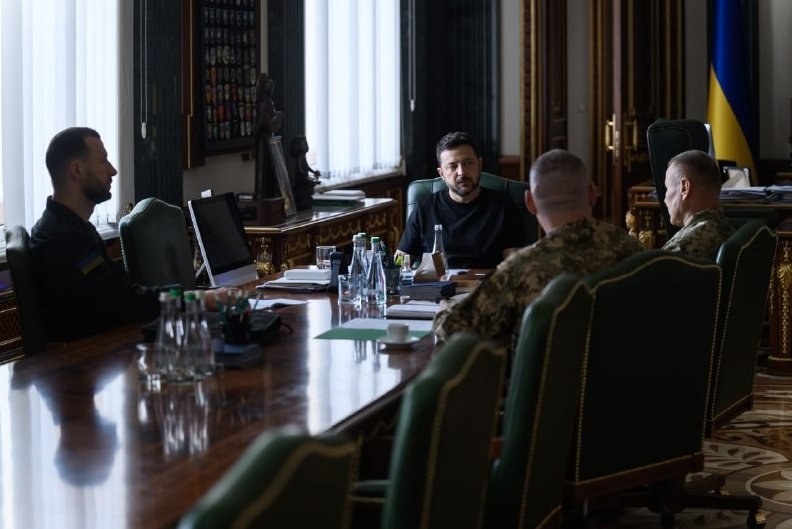 Zelensky Discusses Military Readiness with Senior Commanders — Ukrainian President Zelensky met with military commanders